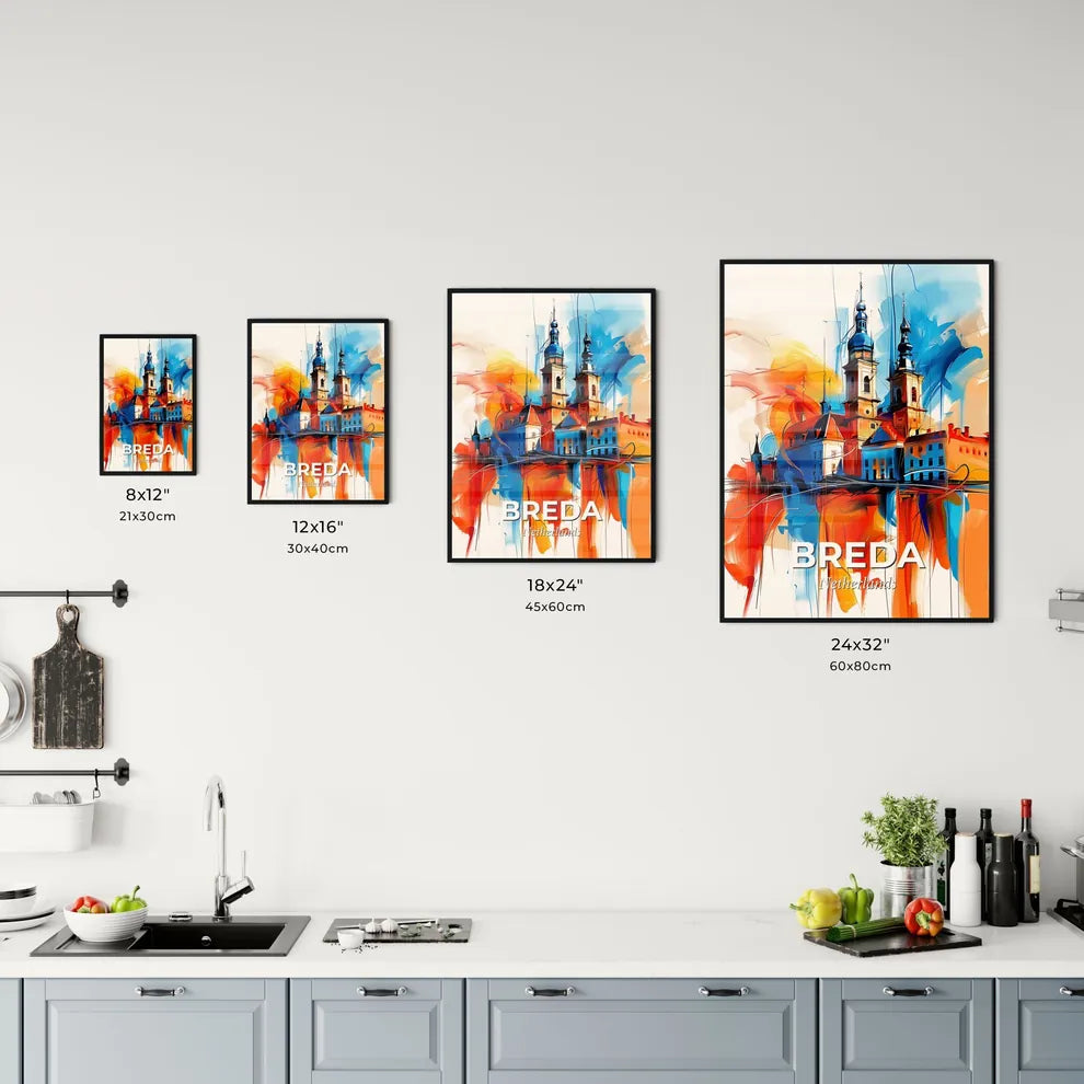 Vibrant Breda, Netherlands Kitchen Art