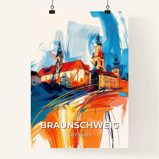 Vibrant Braunschweig, Germany Poster