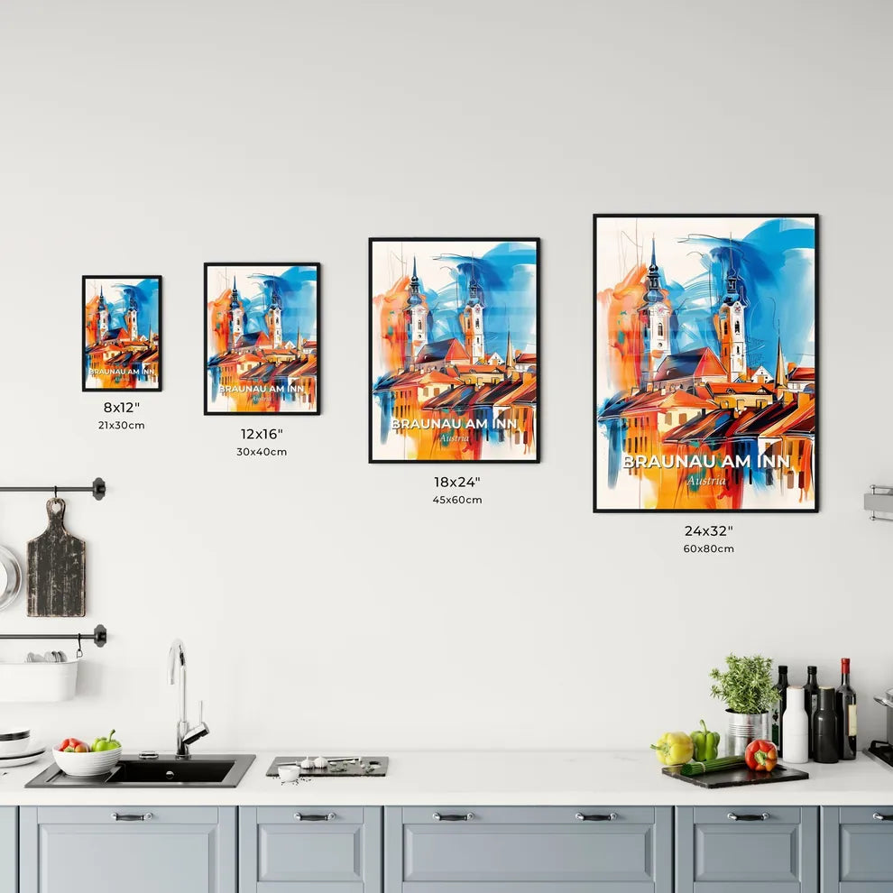 Vibrant Braunau Am Inn, Austria Kitchen Art