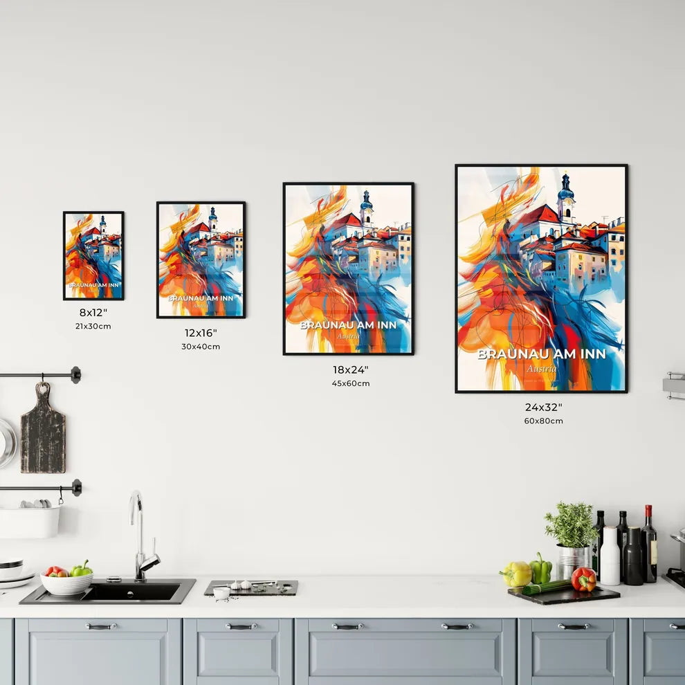 Vibrant Braunau Am Inn, Austria Kitchen Art