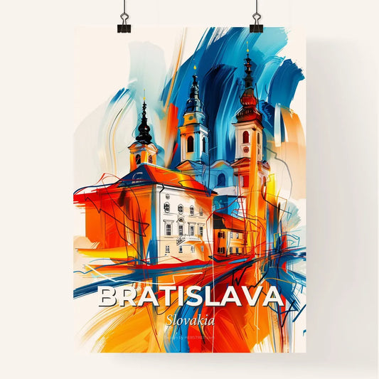 Vibrant Bratislava, Slovakia Poster