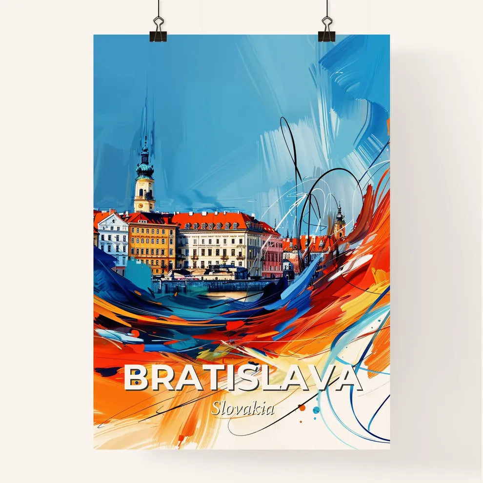 Vibrant Bratislava, Slovakia Poster