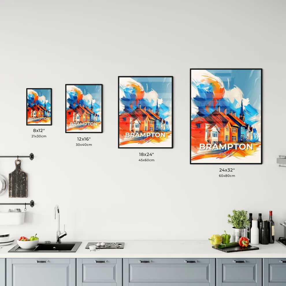 Vibrant Brampton, Canada Kitchen Art