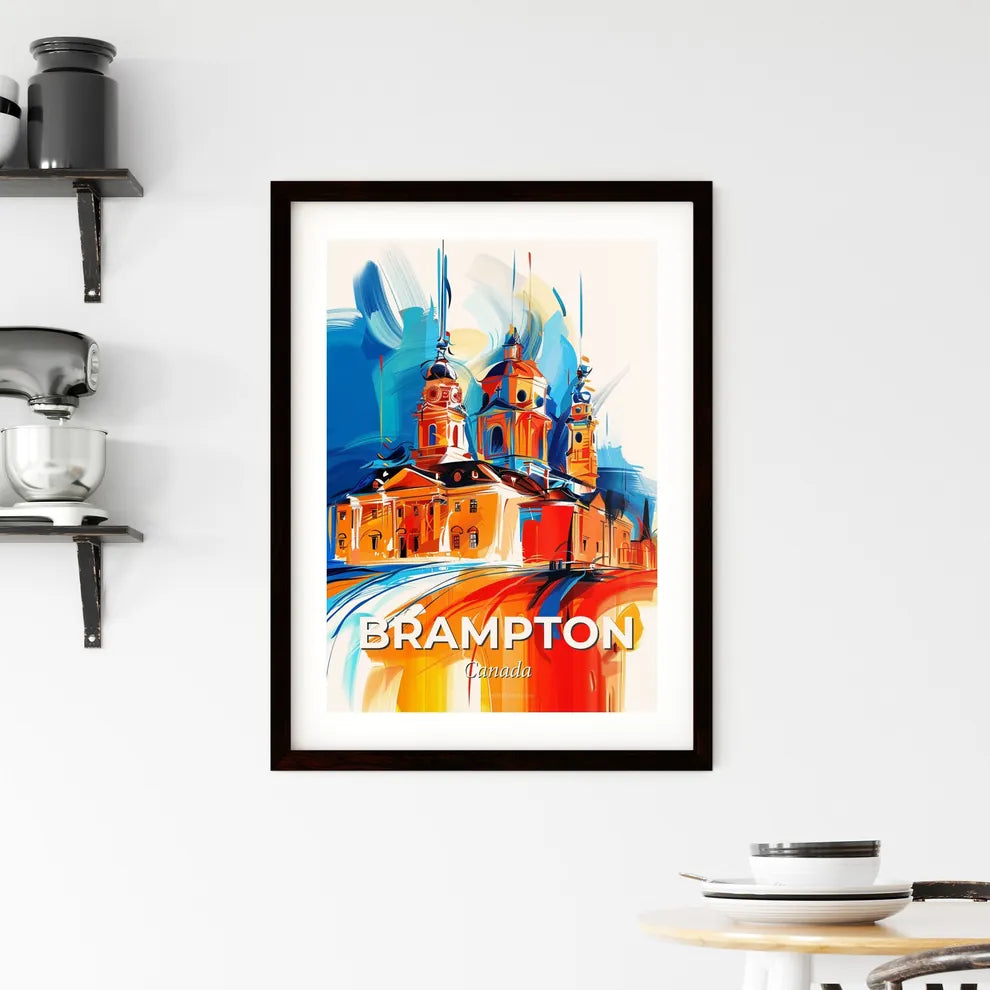 Vibrant Brampton, Canada Framed Print