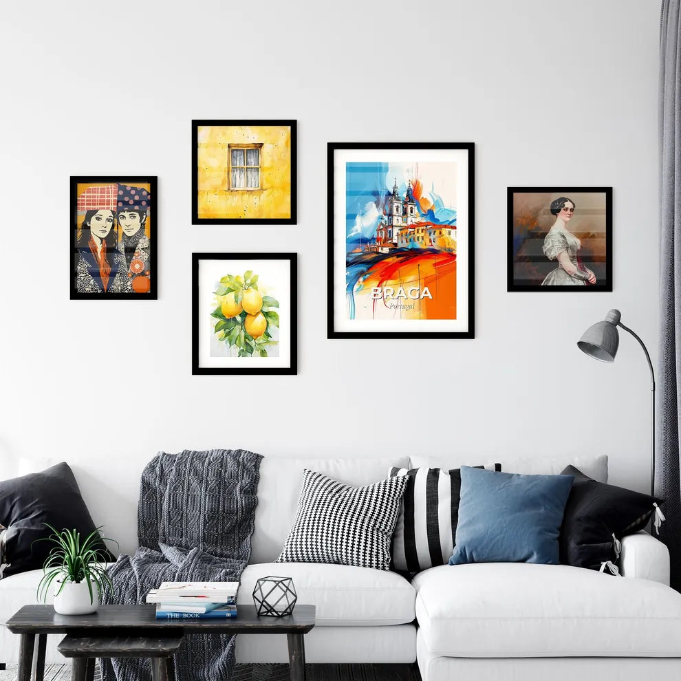 Vibrant Braga, Portugal Wall Art Collection