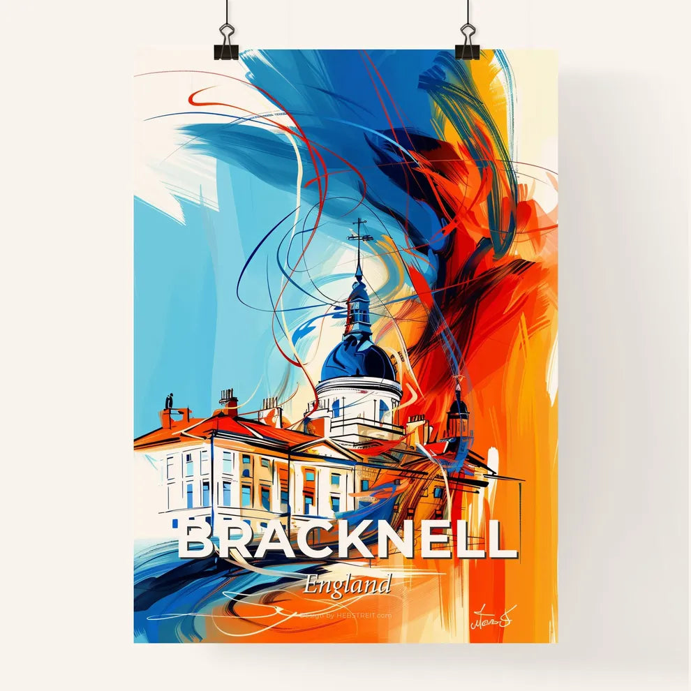 Vibrant Bracknell, England Poster