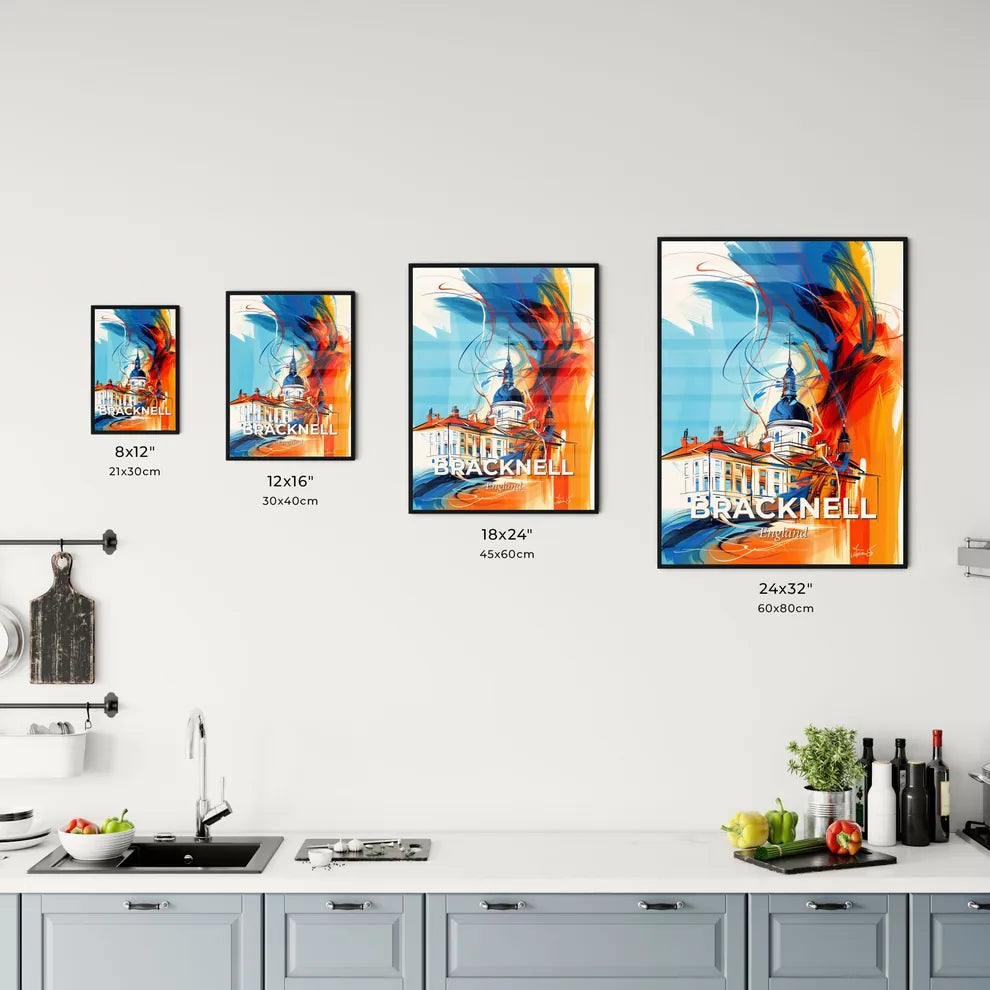 Vibrant Bracknell, England Kitchen Art