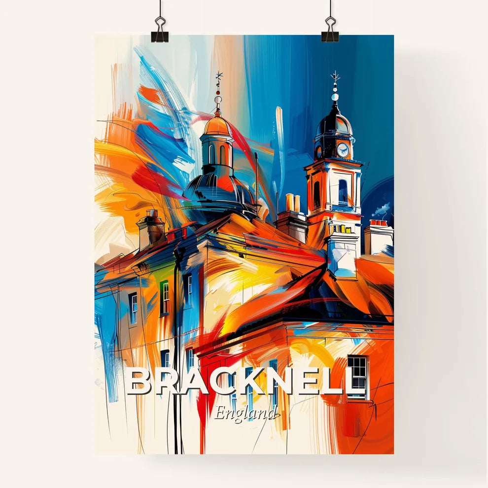 Vibrant Bracknell, England Poster