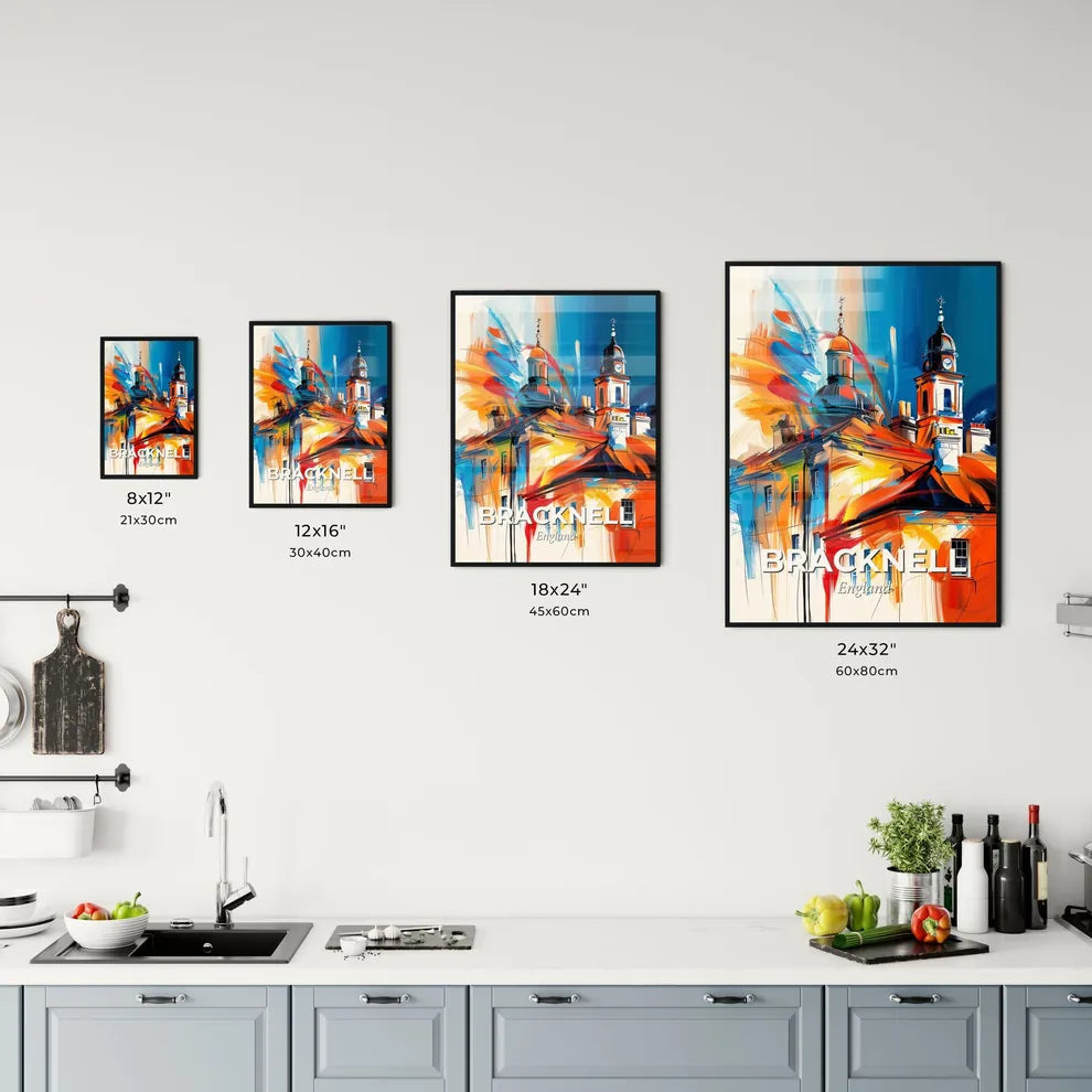 Vibrant Bracknell, England Kitchen Art