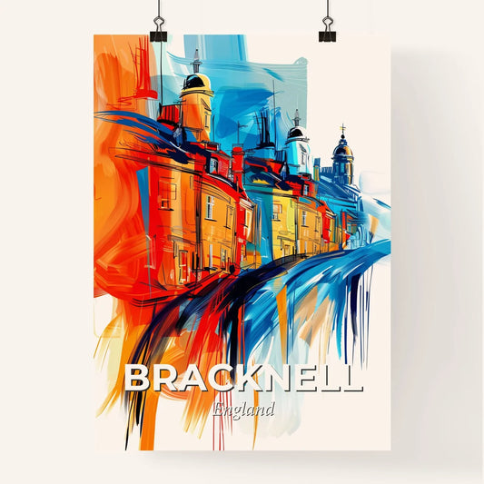 Vibrant Bracknell, England Poster