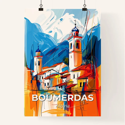 Vibrant Boumerdas, Algeria Poster