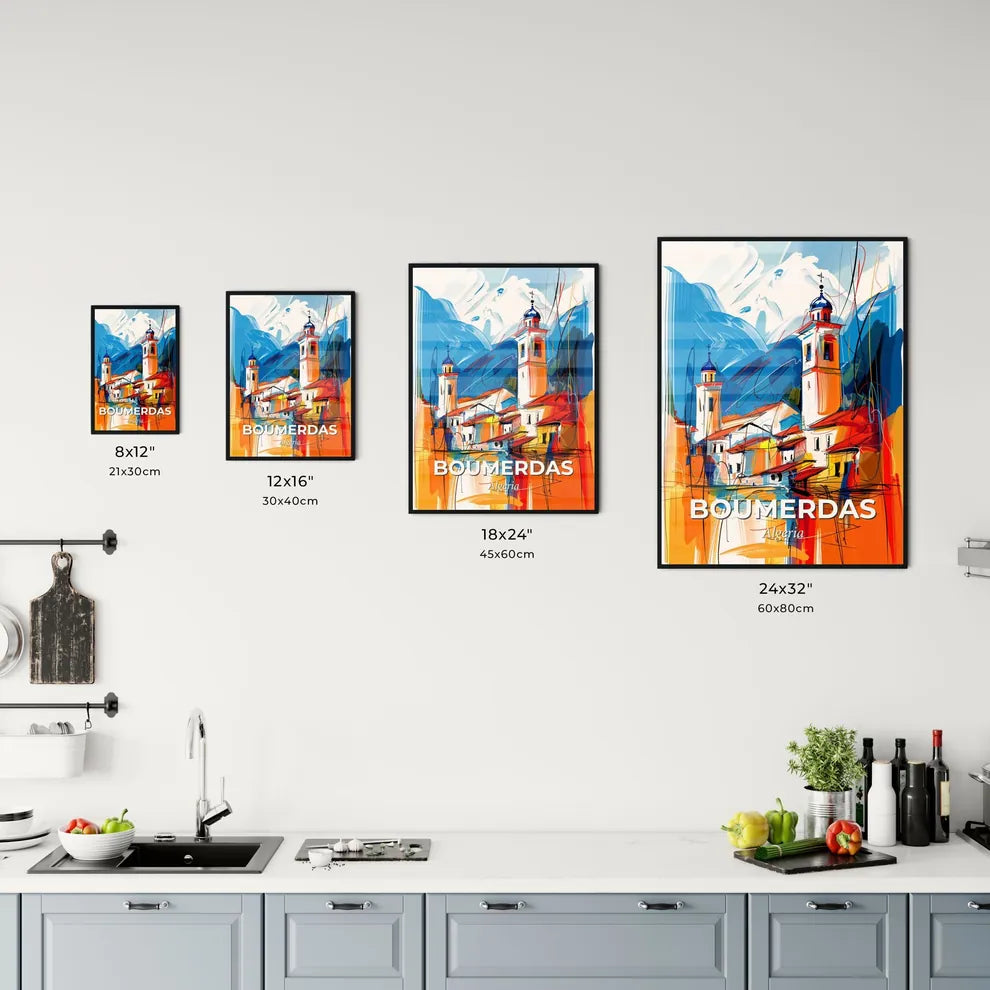 Vibrant Boumerdas, Algeria Kitchen Art