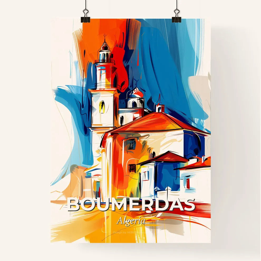 Vibrant Boumerdas, Algeria Poster