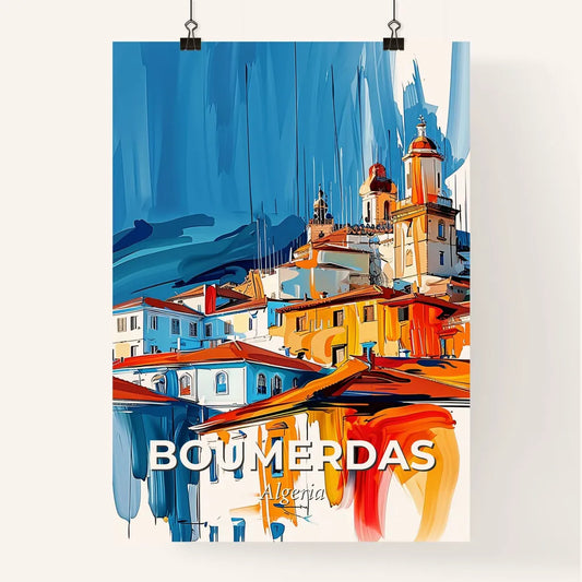 Vibrant Boumerdas, Algeria Poster