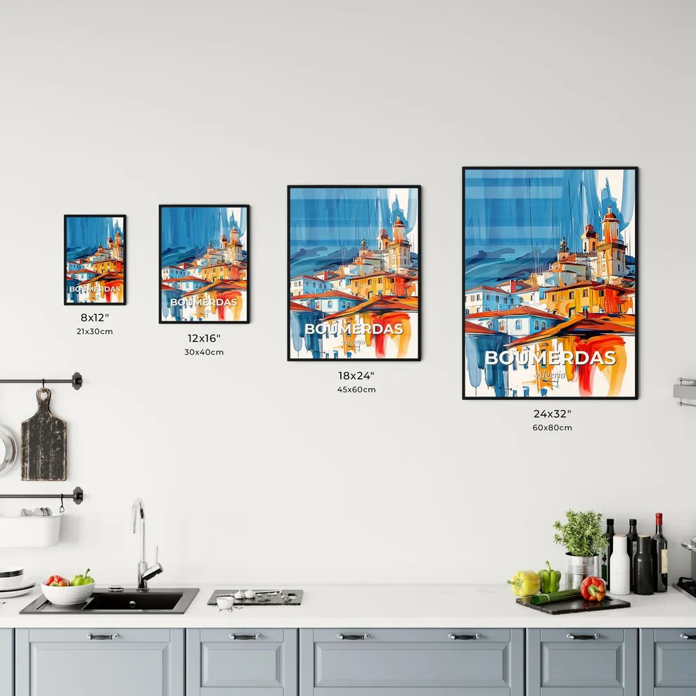 Vibrant Boumerdas, Algeria Kitchen Art