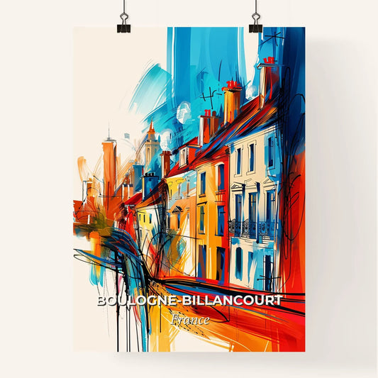 Vibrant Boulogn Poster