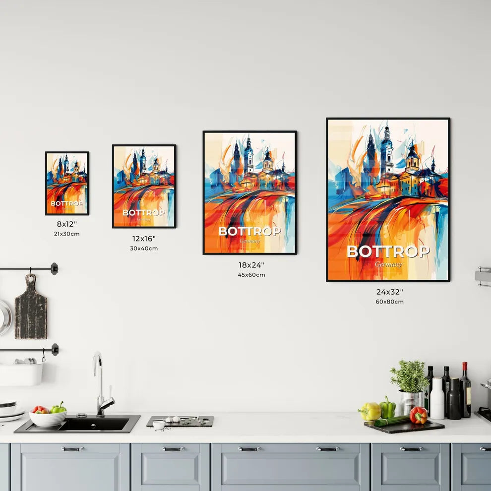 Vibrant Bottrop, Germany Kitchen Art
