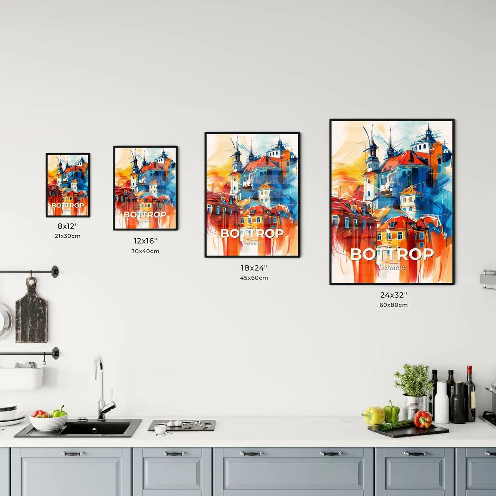 Vibrant Bottrop, Germany Kitchen Art