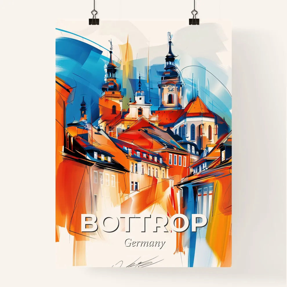 Vibrant Bottrop, Germany Poster