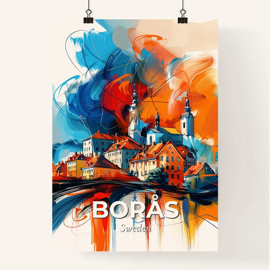 Vibrant Borås, Sweden Poster