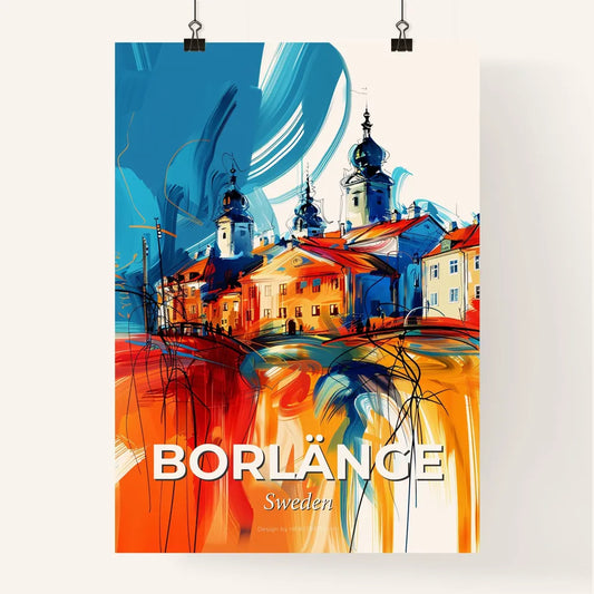Vibrant Borlänge, Sweden Poster