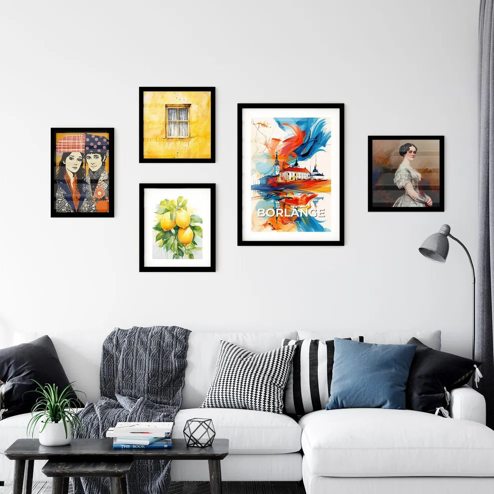 Vibrant Borlänge, Sweden Wall Art Collection