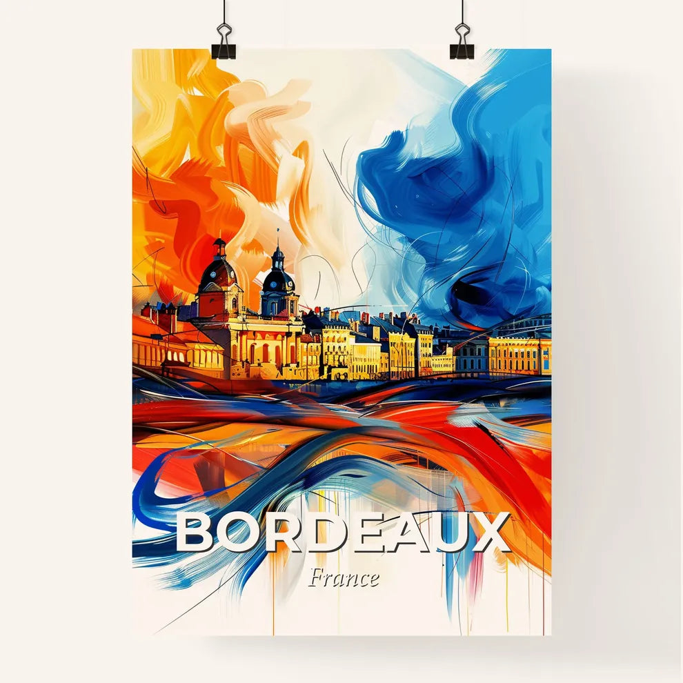 Vibrant Bordeaux, France Poster