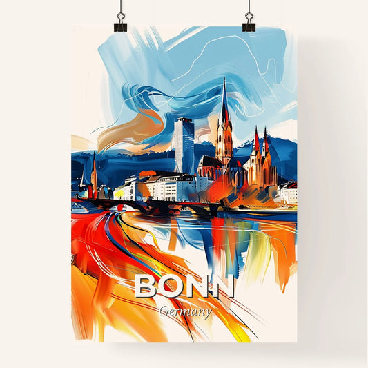 Vibrant Bonn, Germany Poster
