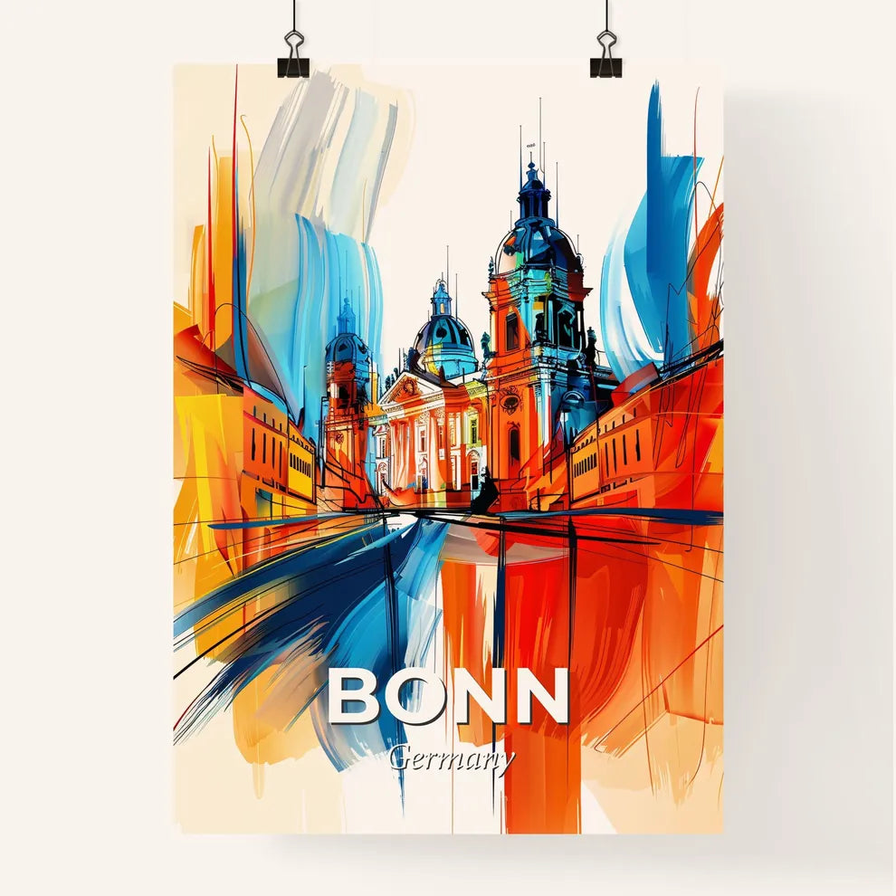 Vibrant Bonn, Germany Poster