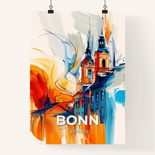 Vibrant Bonn, Germany Poster