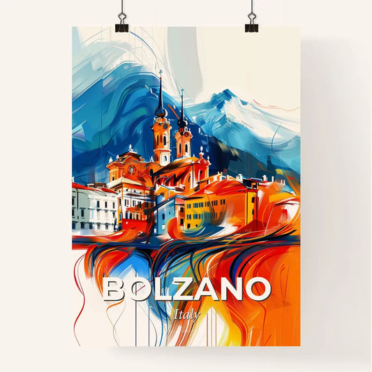 Vibrant Bolzano, Italy Poster