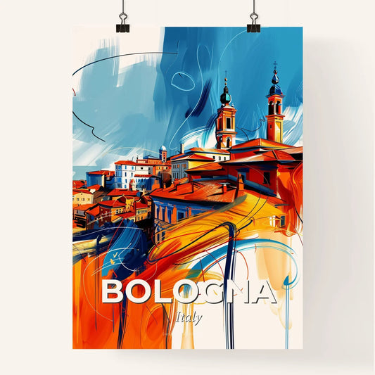 Vibrant Bologna , Italy Poster