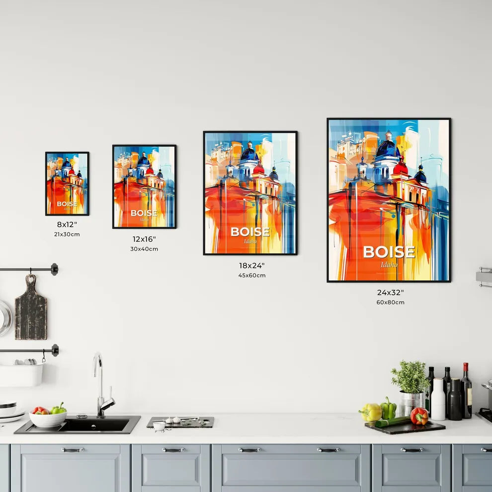 Vibrant Boise, Idaho Kitchen Art