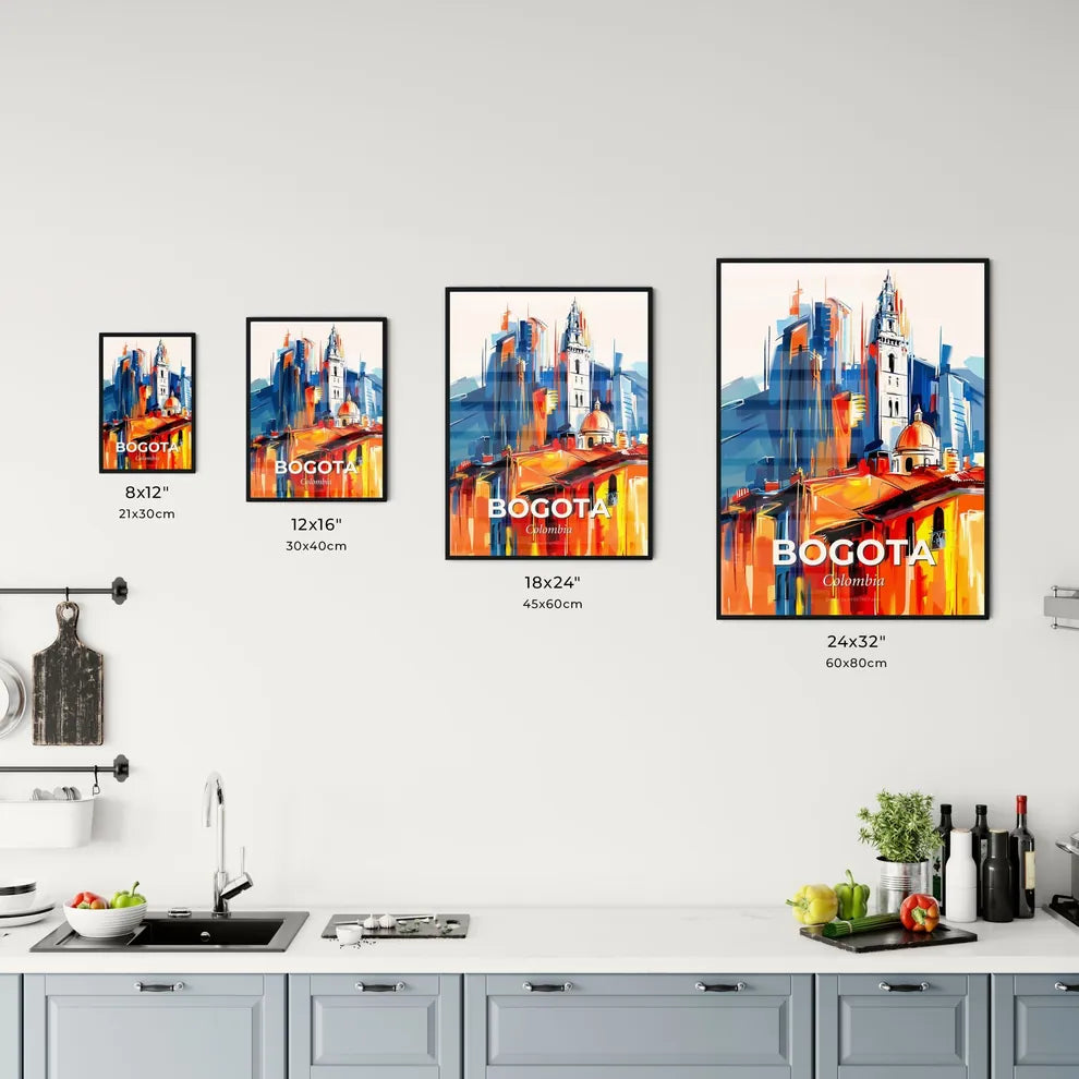 Vibrant Bogota, Colombia Kitchen Art