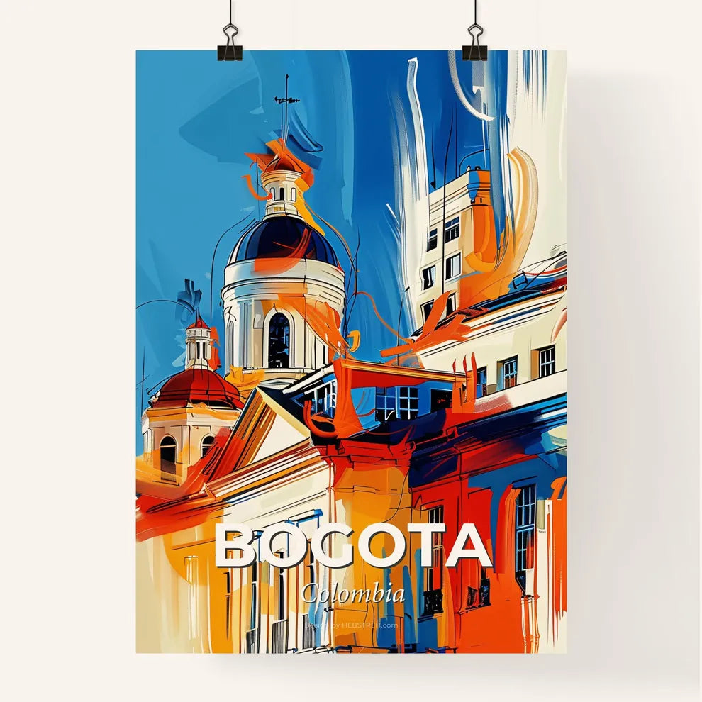 Vibrant Bogota, Colombia Poster