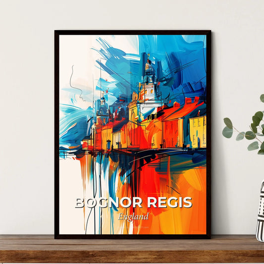 Vibrant Bognor Regis, England Art Print
