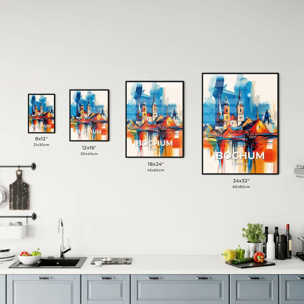Vibrant Bochum, Germany Kitchen Art