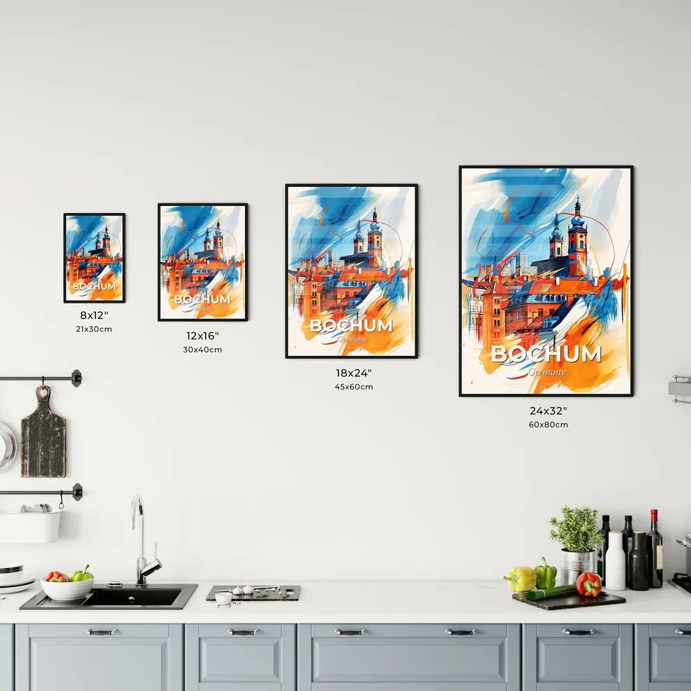 Vibrant Bochum, Germany Kitchen Art