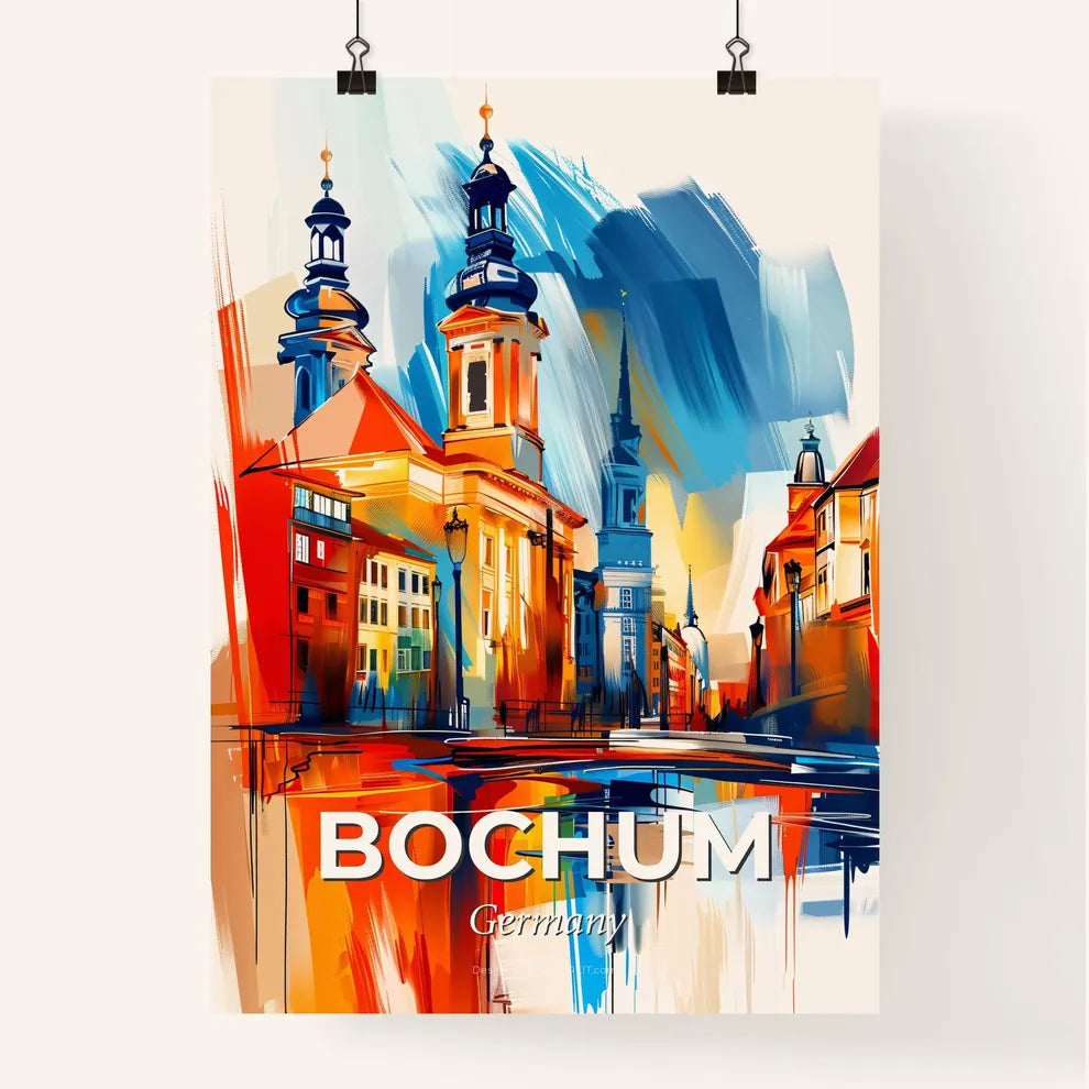 Vibrant Bochum, Germany Poster