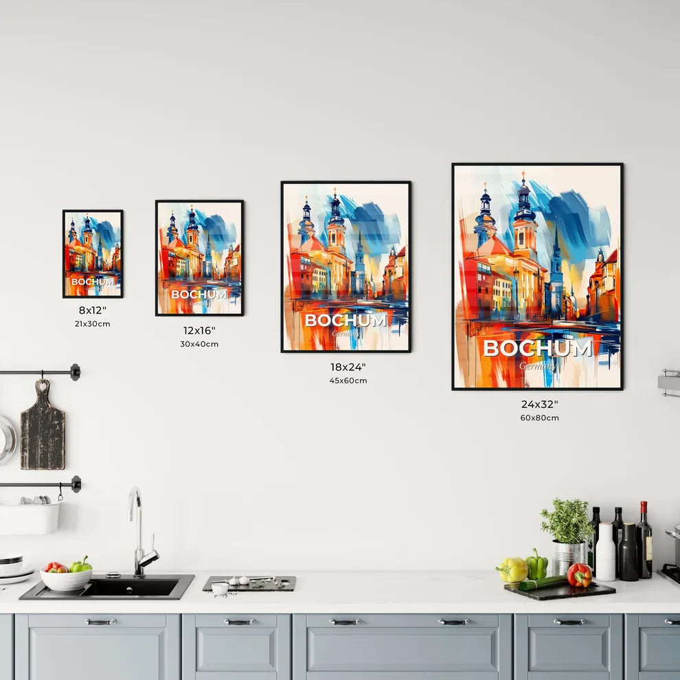Vibrant Bochum, Germany Kitchen Art