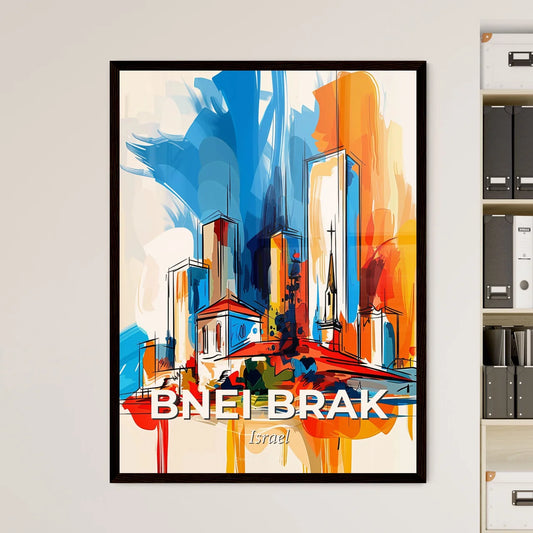 Vibrant Bnei Brak, Israel Art Print