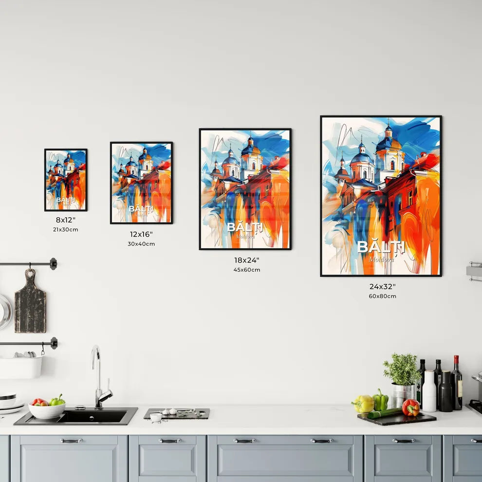 Vibrant Bălți, Moldova Kitchen Art