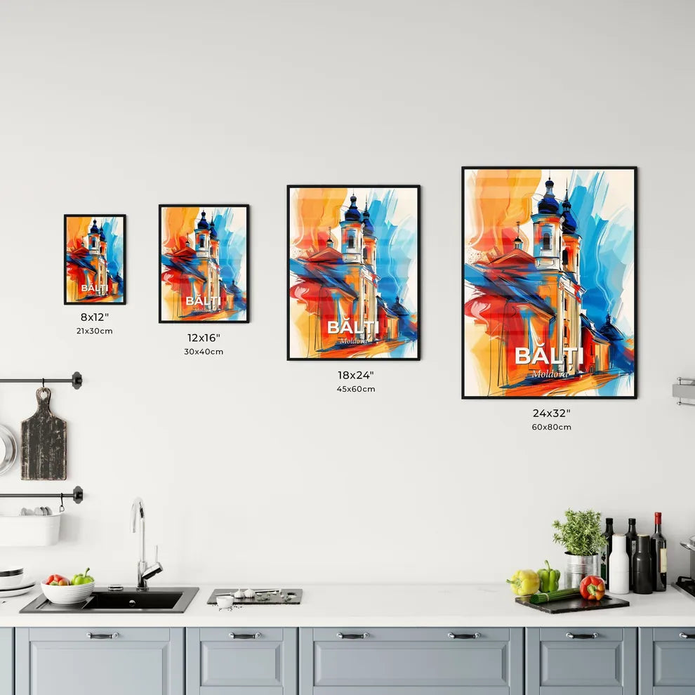 Vibrant Bălți, Moldova Kitchen Art