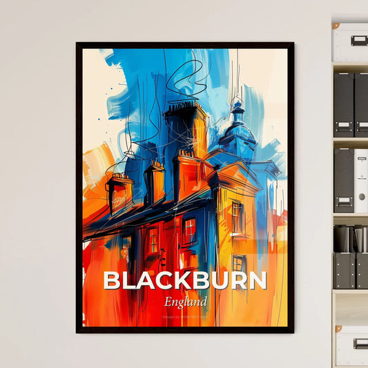 Vibrant Blackburn, England Art Print