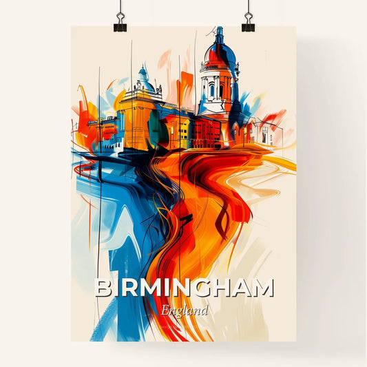 Vibrant Birmingham, England Poster