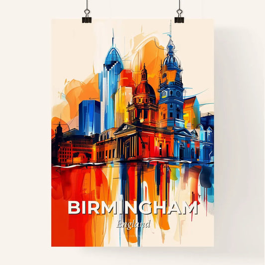 Vibrant Birmingham, England Poster
