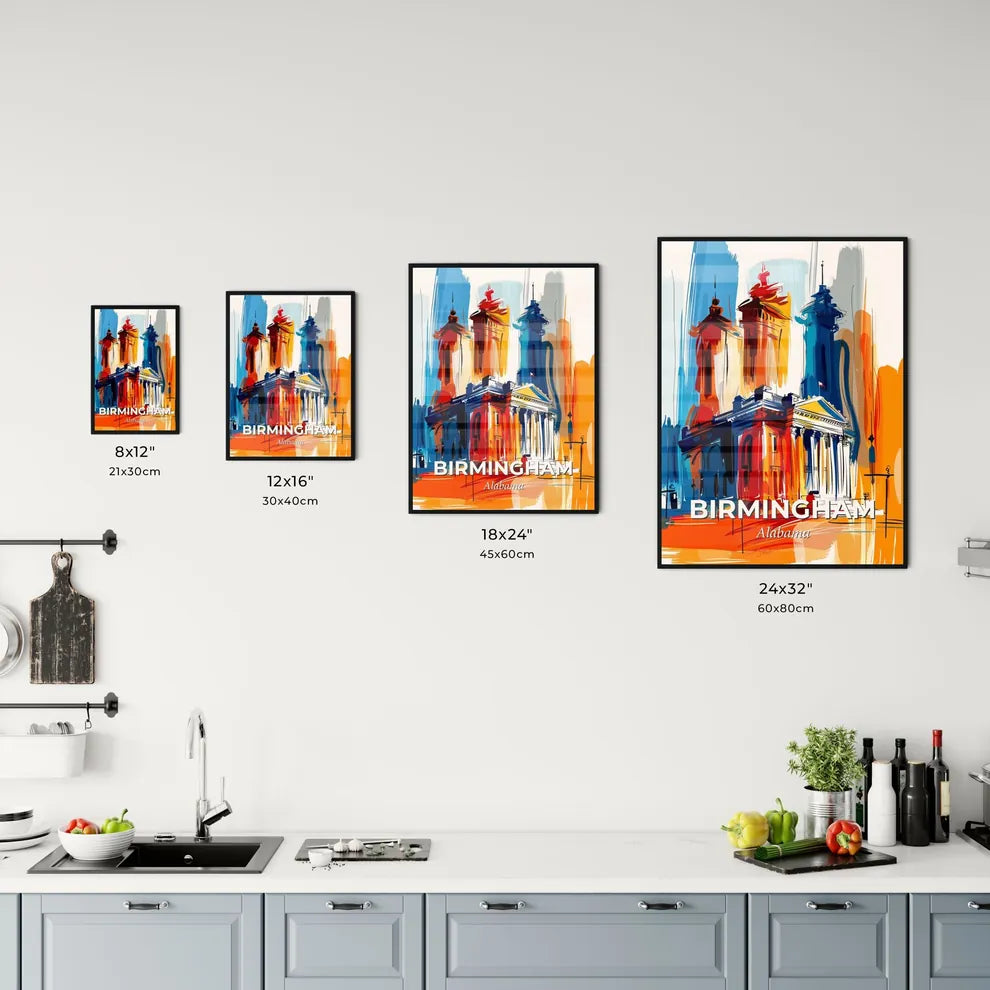 Vibrant Birmingham, Alabama Kitchen Art