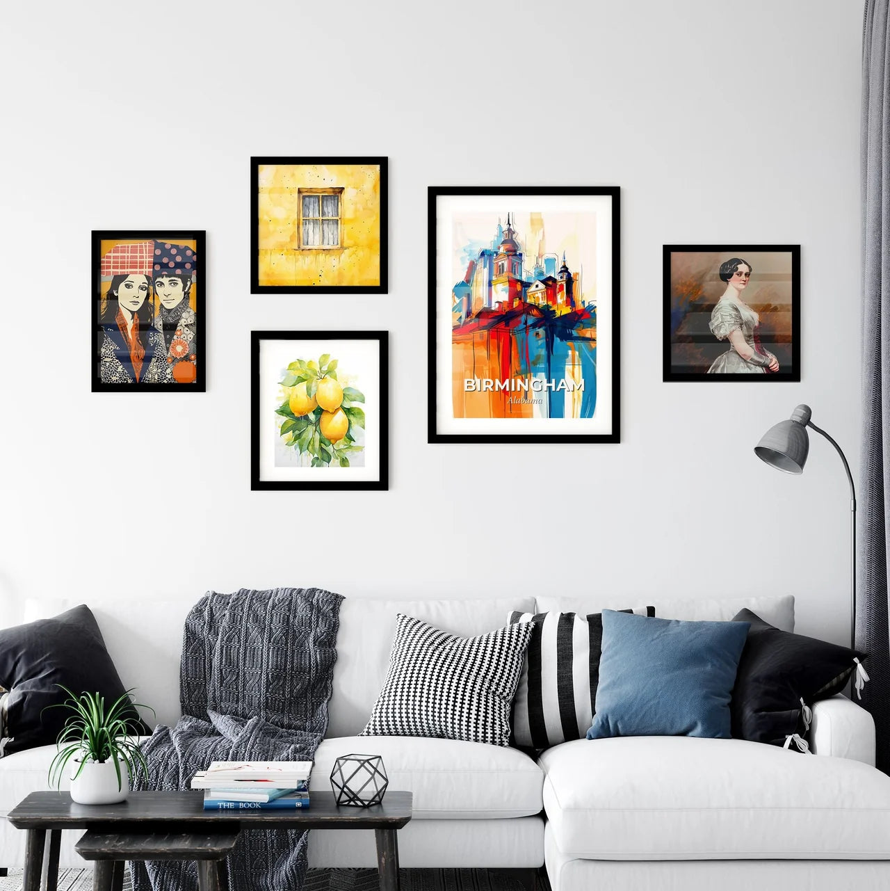 Vibrant Birmingham, Alabama Wall Art Collection
