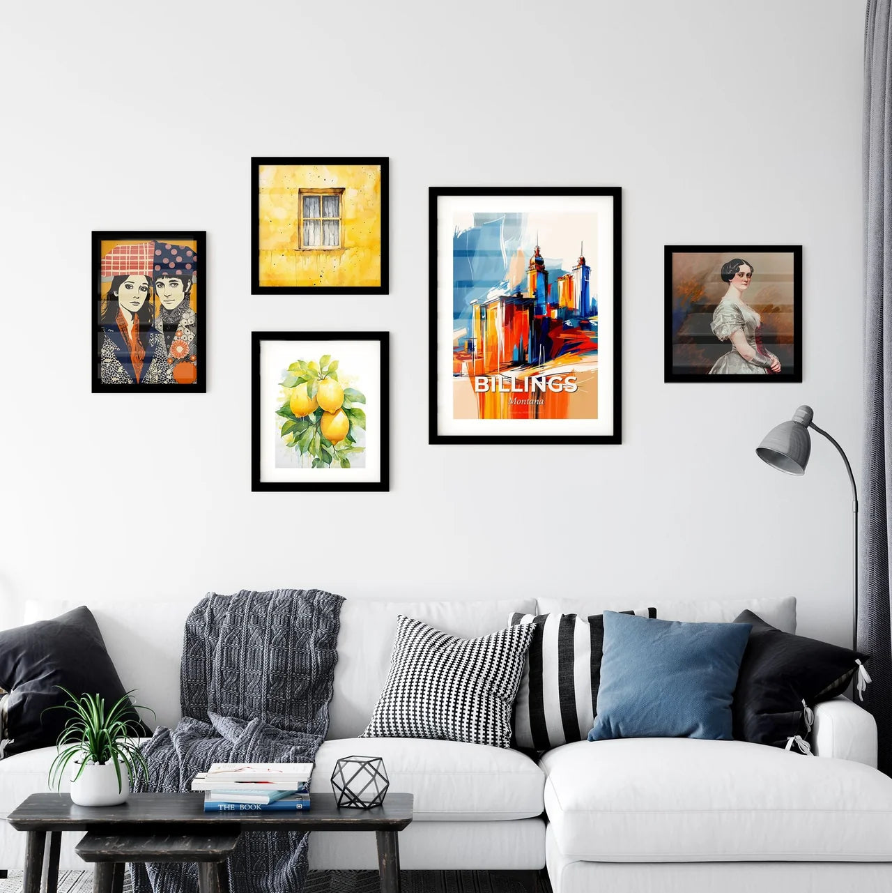 Vibrant Billings, Montana Wall Art Collection