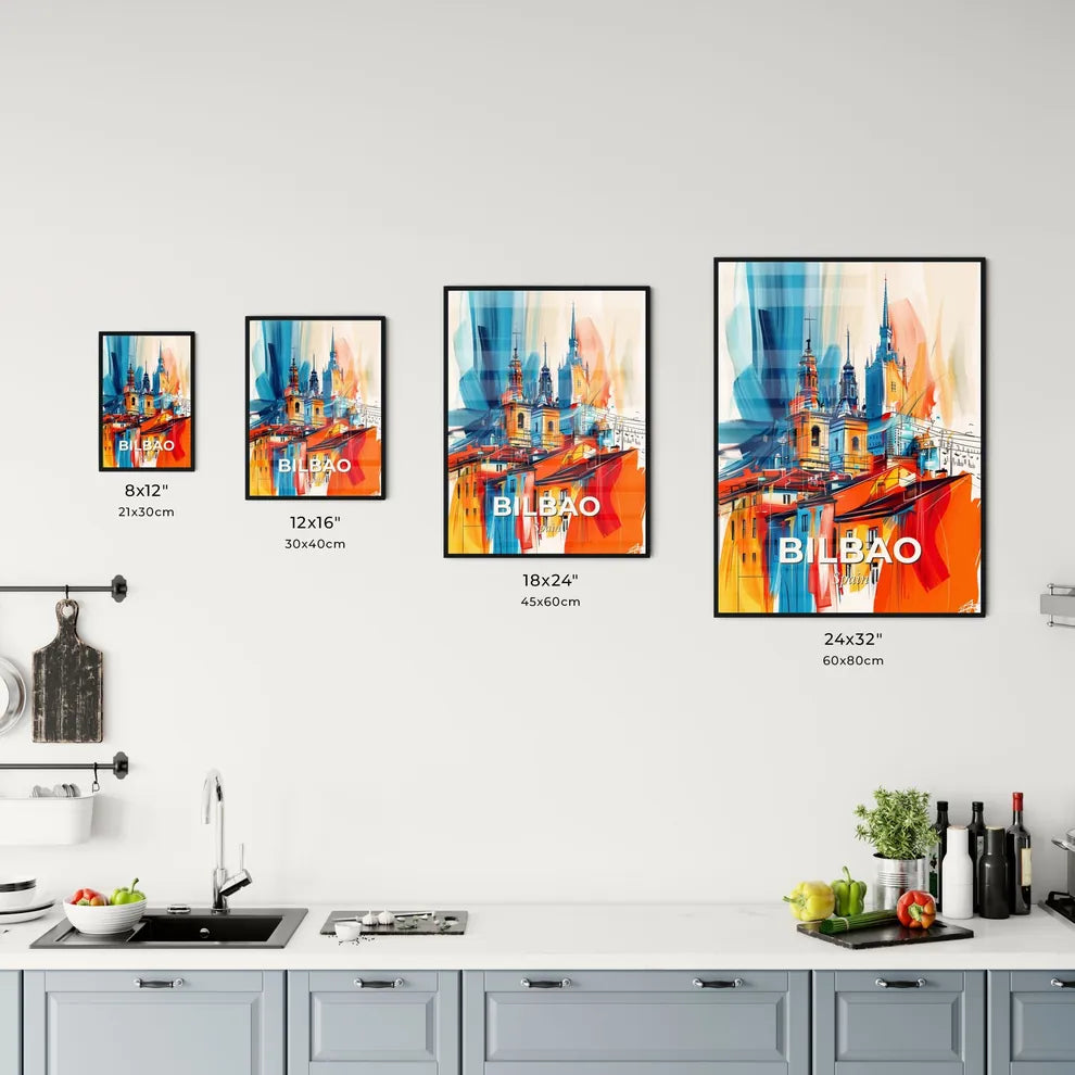 Vibrant Bilbao, Spain Kitchen Art
